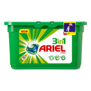 Ariel 3 in 1 Pods Laundry Detergent Capsules Original 12s