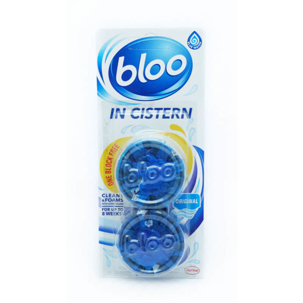 Bloo In Cistern Toilet Blocks Blue 2 x 38g