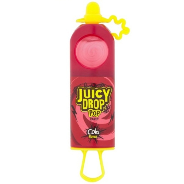Juicy Drop Hard Candy & Sour Liquid Raspberry 26g