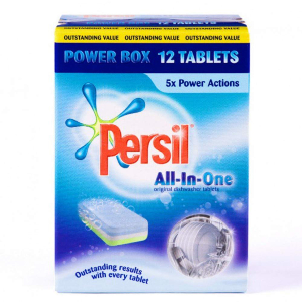 01 Persil All In One Original Dishwashing Tablets 12 s