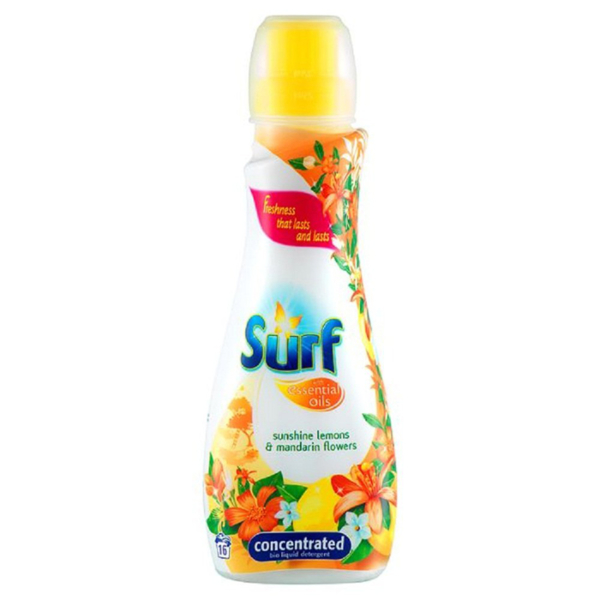 Surf Sunshine Liquid Detergent Lemon And Mandarin Flowers 560ml