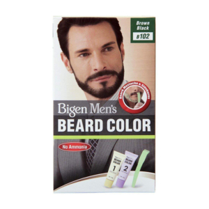 Bigen Men's Beard Colour Brown Black B102