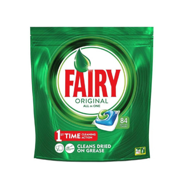 02 Fairy Original All In One Dishwasher Capsules 84 s