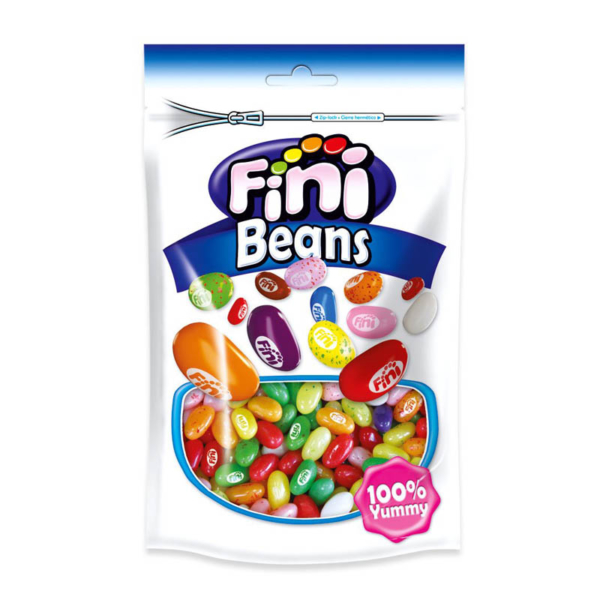Fini Jelly Beans Doypack Bags Sin Gluten Free 180g
