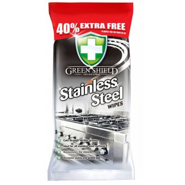 02 Greenshield Stainless Steel Wipes 70 s