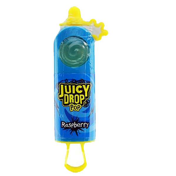 Juicy Drop Pop Hard Candy & Sour Liquid Strawberry 26g