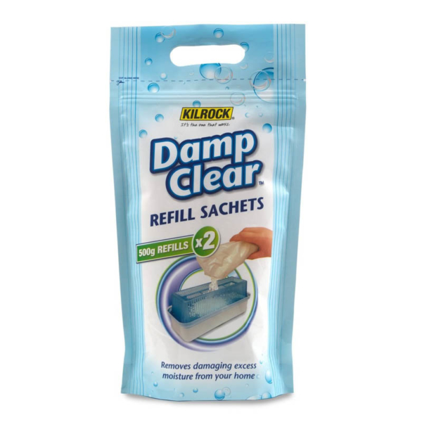 Kilrock Dampclear1Kg 2 X 500 G Refill Bag