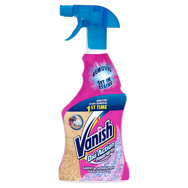 Vanish Carpet Care Oxi Action Stain Remover Spray 500ml