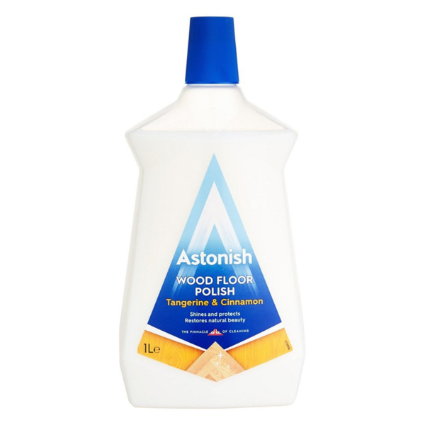 Astonish Wood Floor Polish Tangerine and Cinnamon 1Lt