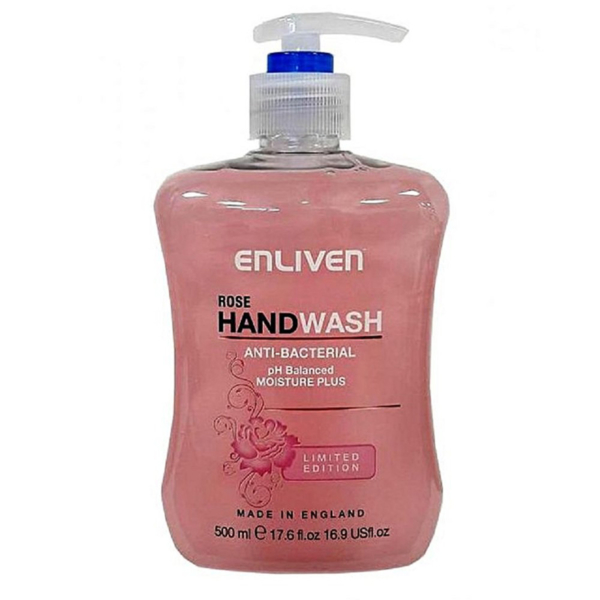 Enliven Anti-Bacterial Handwash Rose 500ml