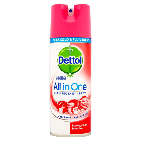 Dettol Disinfectant Spray 400ml - Pomegranate