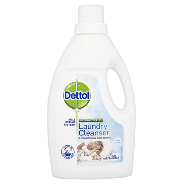 Dettol Anti Bacterial Laundry Cleansers 1 Ltr Cotton Fresh