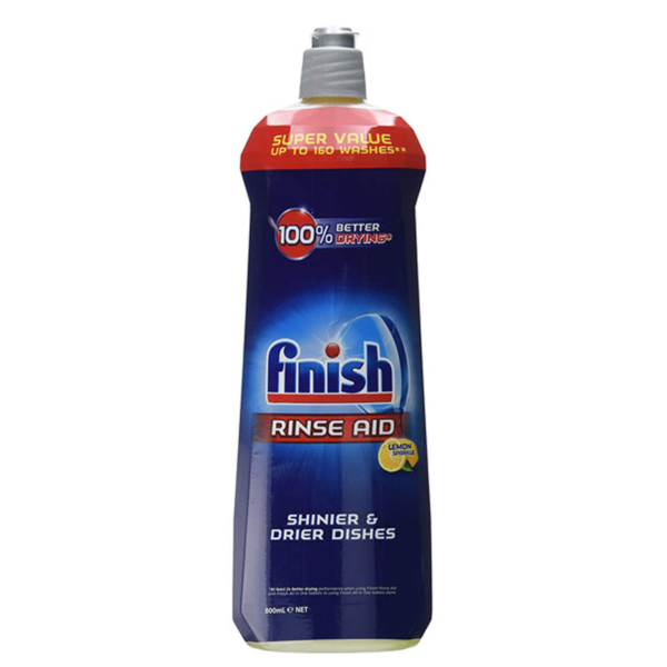 10 Finish Dishwasher Rinse Aid 800ml Lemon 1