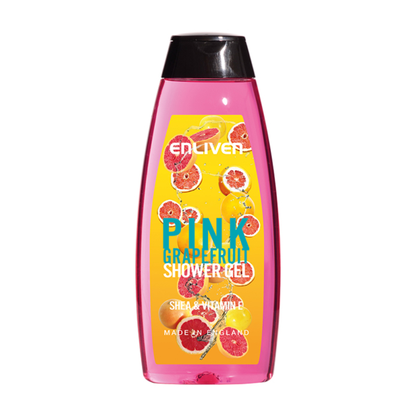 Enliven Fruit Shower Gel Pink Grapefruit 400ml