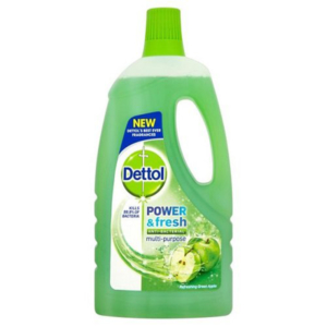 12 Dettol Clean Fresh Multi Purpose Floor Cleaners 500ml Green Apple