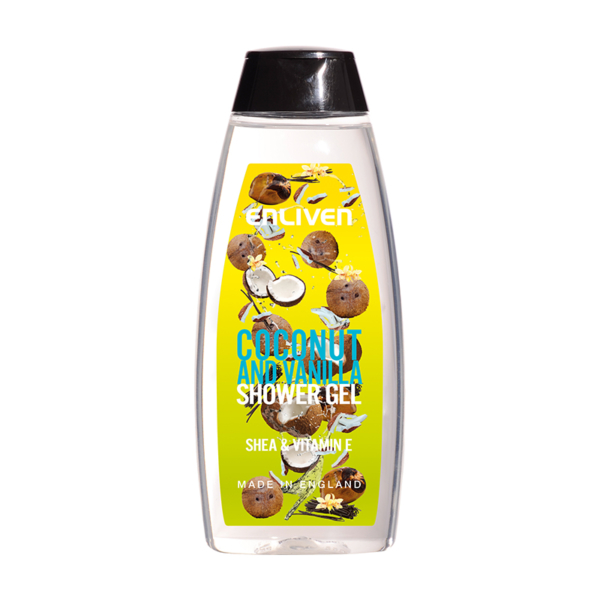 Enliven Fruit Shower Gel Coconut Vanilla