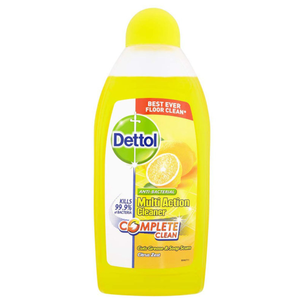 Dettol Anti Bacterial Multi Action Cleaner 450ml - Citrus Zest