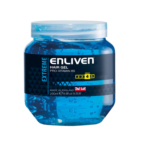 Enliven Hair Gel Extreme 250ml -Blue