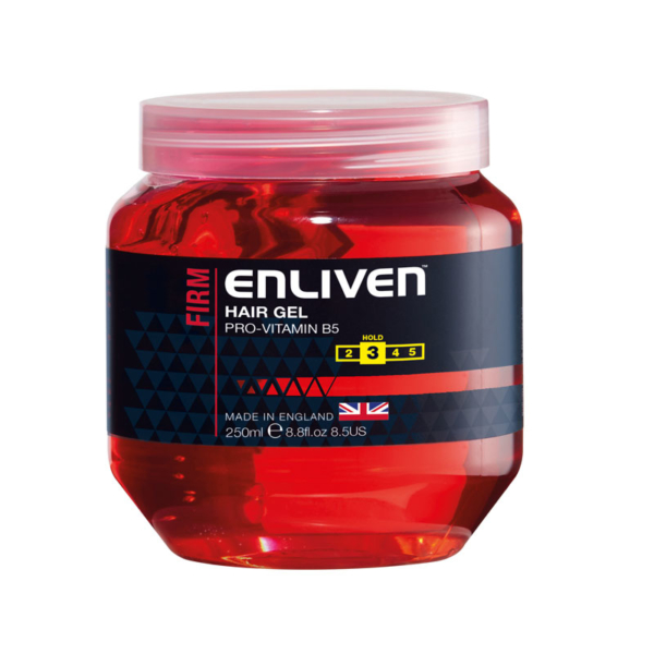 Enliven Hair Gel Firm 250ml -Red