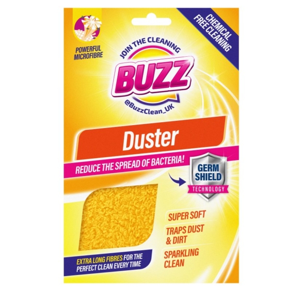 Buzz MicroFibre Duster Cloth Germ Shield