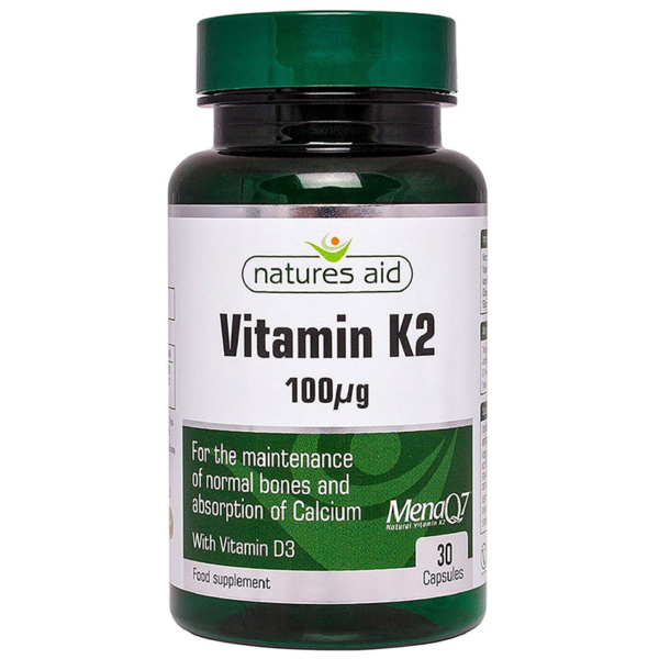 Natures Aid Vitamin K2 MenaQ7 30s