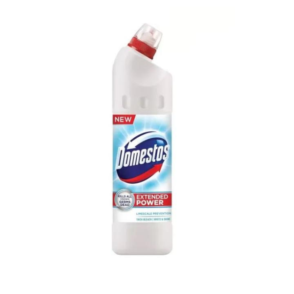 Domestos Limescale Thick Bleach White and Shine 750ml