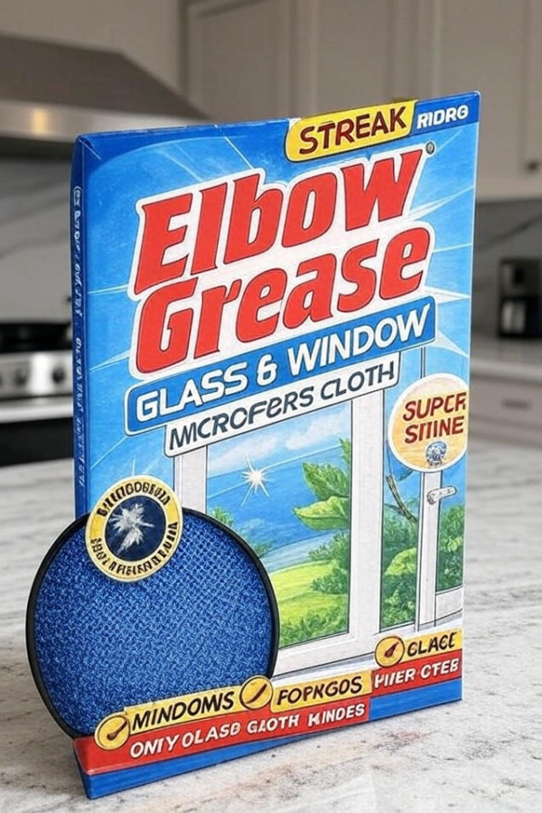 Elbow Grease Extra Large Glass & Window Microfibre Cloth - Image 2