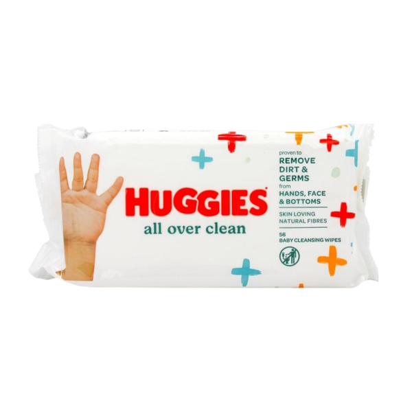 Huggies All Over Clean Wipes 56's