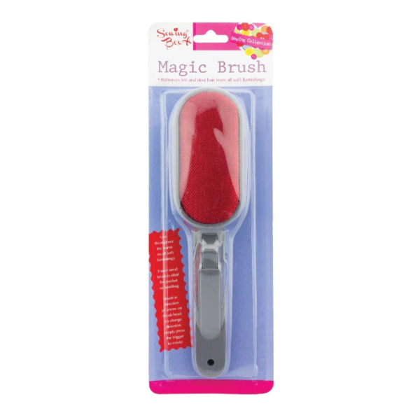 Sewing box Magic Brush - removes dust & hair from all soft furnishings