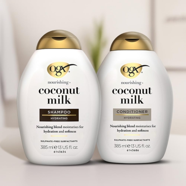 OGX Coconut Milk Shampoo 385ml - Image 10