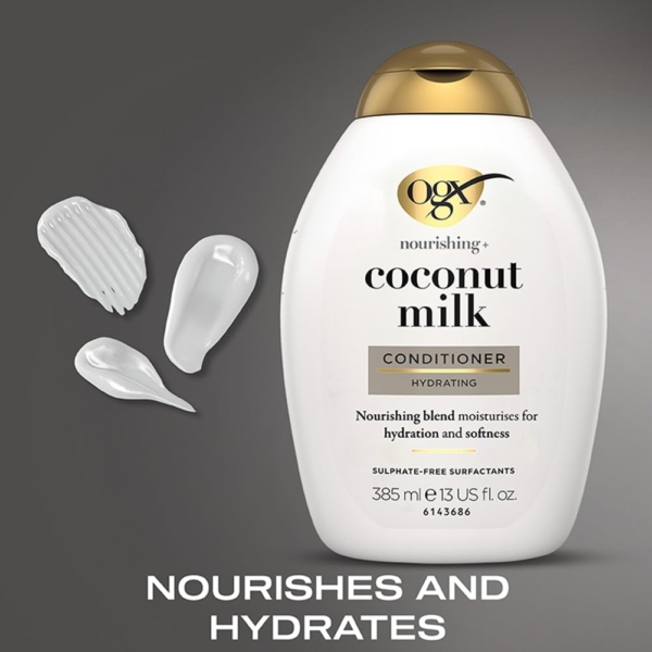 OGX Coconut Milk Conditioner 385ml - Image 4