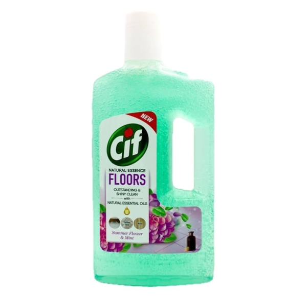 Cif Natural Essence Disinfectant Floor Cleaner Summer Flower and Mint Scent 997ml