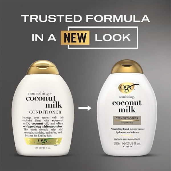 OGX Coconut Milk Conditioner 385ml - Image 3