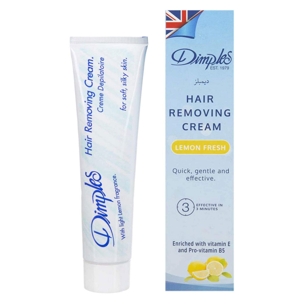 Dimples Hair Removal Cream Lemon Fresh - 50ml - Image 3