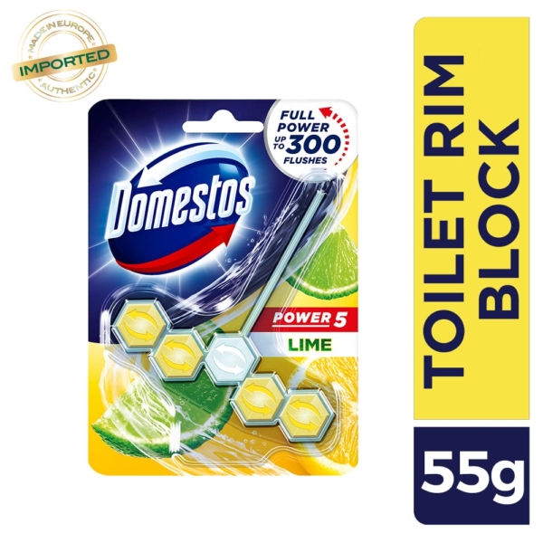 Domestos Power Block Lime Scented 55gm - Image 2