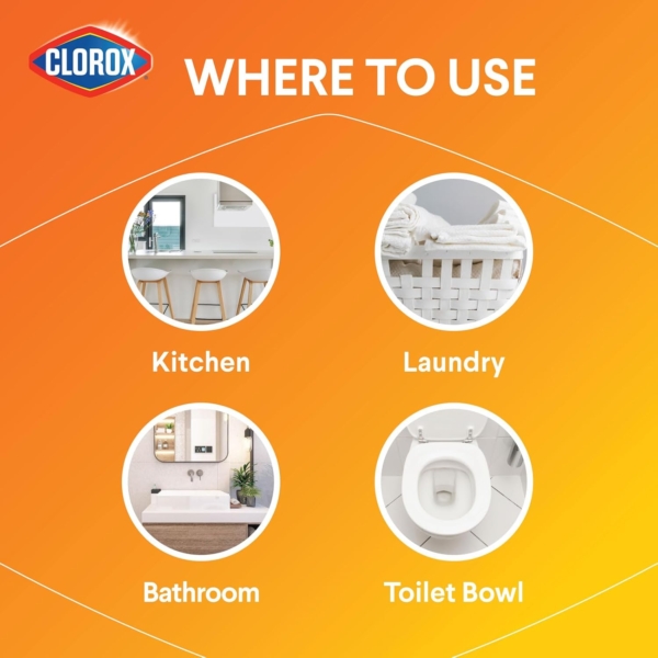 Clorox Liquid Bleach Lemon 1L - Image 5