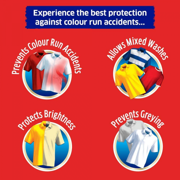 Colour Catcher Complete Action+ Laundry Sheets, Helps to Prevent Colour Run and Protects Brightness – 24 Sheets - Image 4