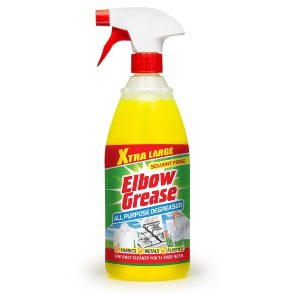 Elbow Grease All Purpose Kitchen, Laundry, Household Degreaser Cleaner Spray 1 Liter