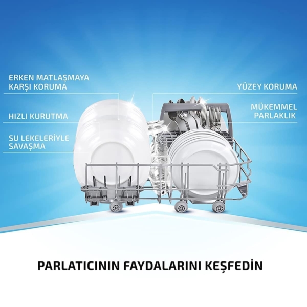 Finish Dishwasher Rinse Aid 800ml Lemon - Image 2