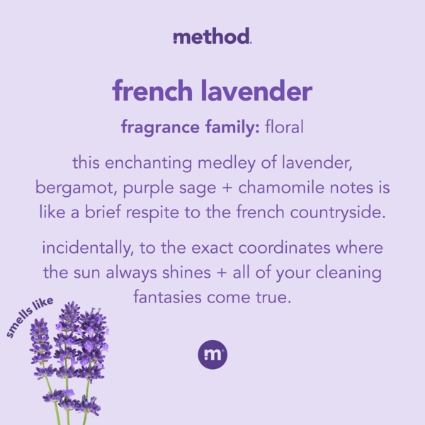Method All Purpose Cleaner Spray French Lavender 828ML - Image 3