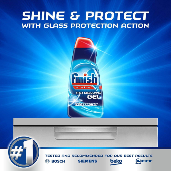 Finish Dishwasher All In One Gel Regular 700ml - Image 3