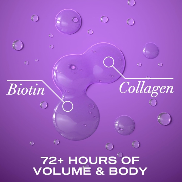 OGX Biotin & Collagen Shampoo 385ml - Image 4