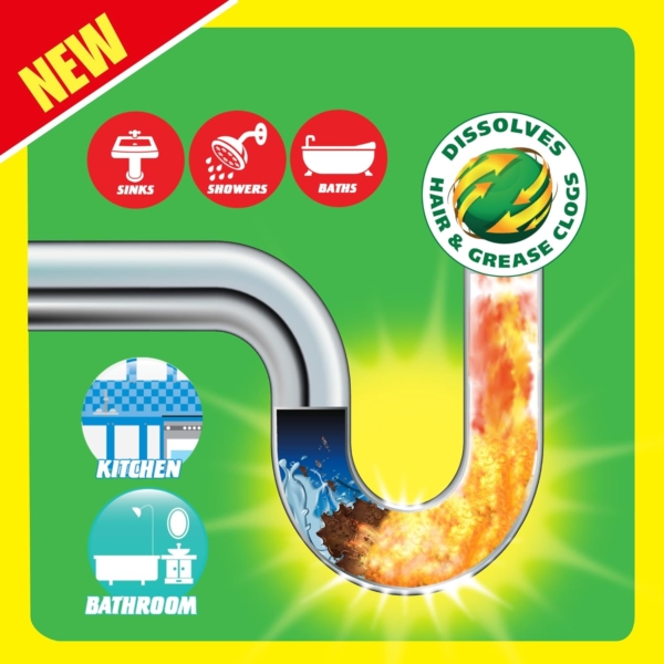 Elbow Grease Drain Unblocker 2 Sachets 2x25g - Image 4