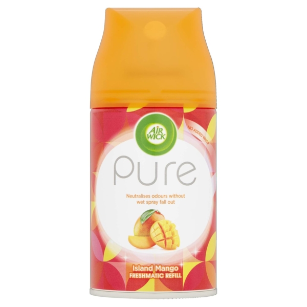 Air Wick Freshmatic Freshener Pure Island Mango Refill 250ml - Image 3