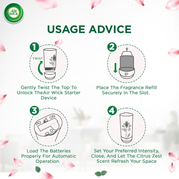 Airwick Freshmatic Automatic Spray Refill Magnolia Peony 250ml - Image 4
