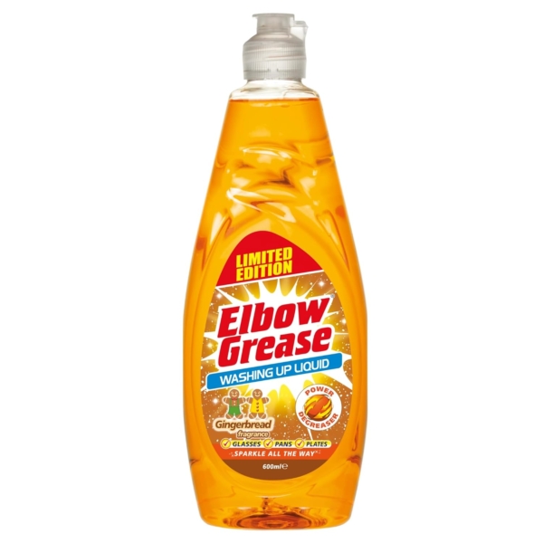 Elbow Grease Washing Up Liquid Gingerbread Fragrance 600ml