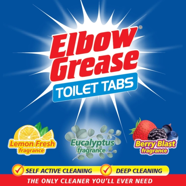 Elbow Grease Toilet Bowl Tablets 10's Lemon - Image 2