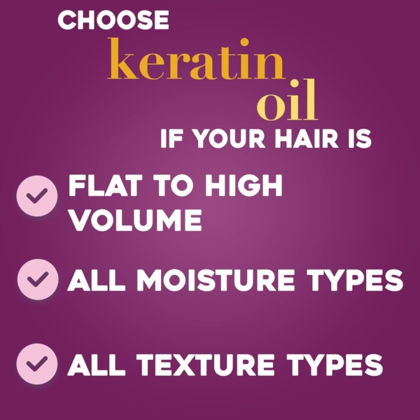 OGX Organix Anti-Breakage Keratin Oil Shampoo, 385ml - Image 5