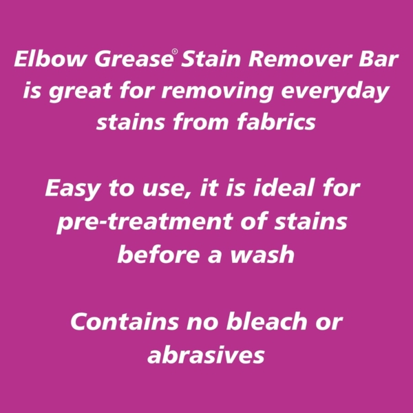 Elbow Grease Stain Remover Bar 100g - Image 5