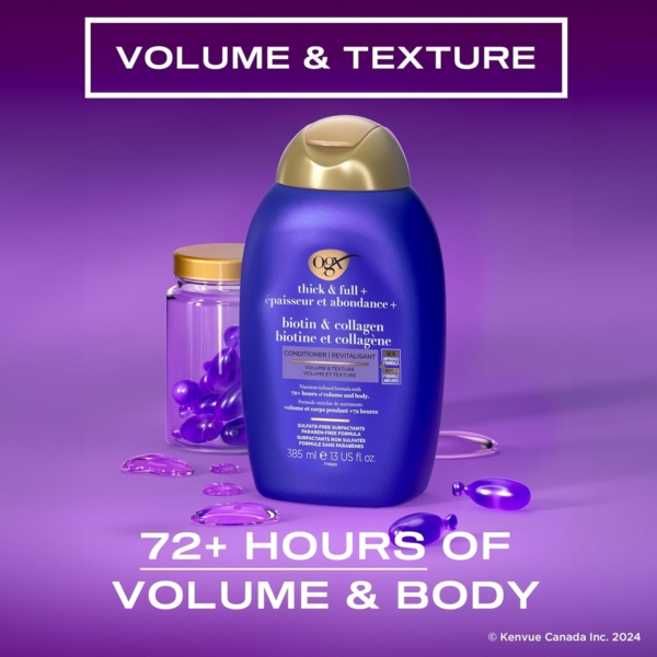 OGX Conditioner Biotin & collagen 385ml - Image 4